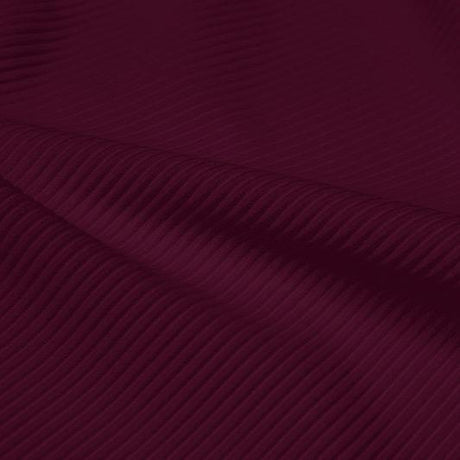 Ribbed Spandex Polyester Spandex Fabric - Ribbed Texture, 54" Width (1 Yard)