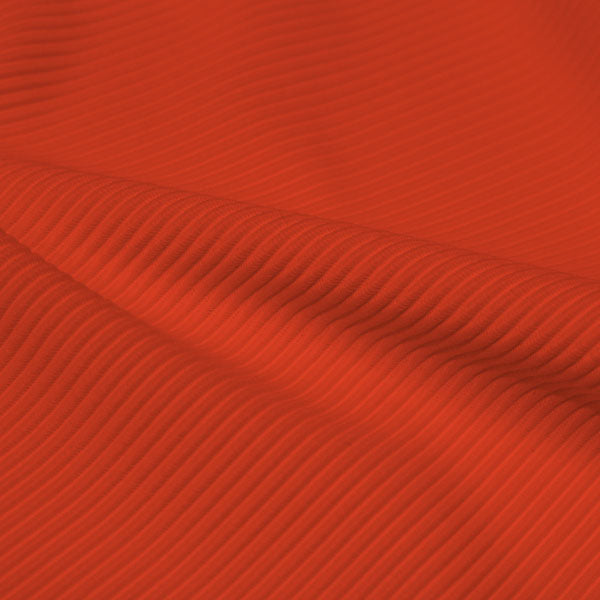 Ribbed Spandex Polyester Spandex Fabric - Ribbed Texture, 54" Width (1 Yard)