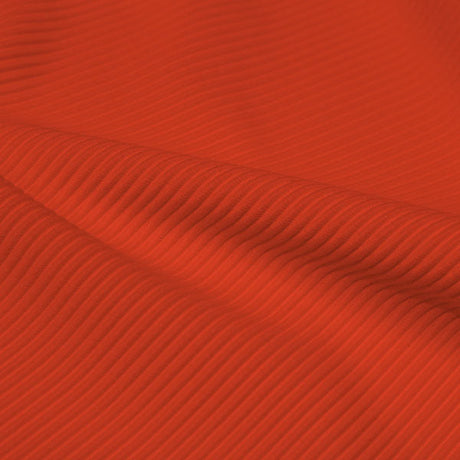 Ribbed Spandex Polyester Spandex Fabric - Ribbed Texture, 54" Width (1 Yard)