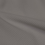 Ribbed Spandex Polyester Spandex Fabric - Ribbed Texture, 54" Width, 4-Way Stretch (1 Yard)