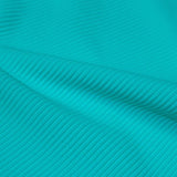 Ribbed Spandex Polyester Spandex Fabric - Ribbed Texture, 54" Width, 4-Way Stretch (1 Yard)