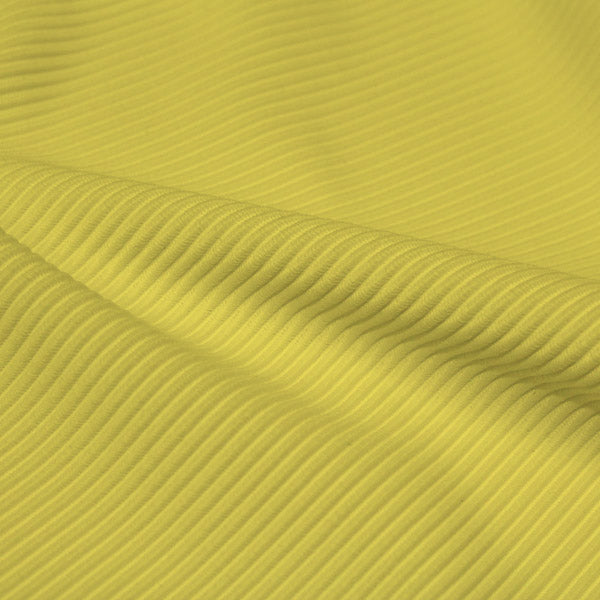 Ribbed Spandex Polyester Spandex Fabric - Ribbed Texture, 54" Width (1 Yard)
