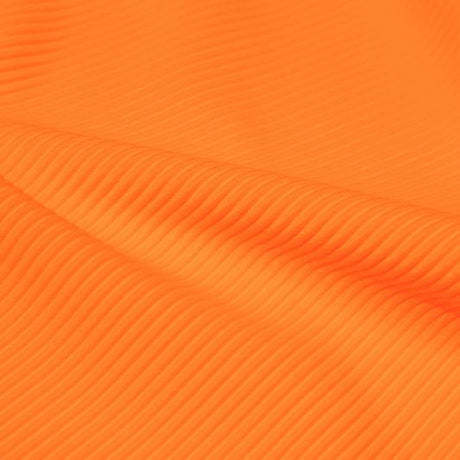 Ribbed Spandex Polyester Spandex Fabric - Ribbed Texture, 54" Width (1 Yard)