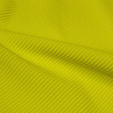 Ribbed Spandex Polyester Spandex Fabric - Ribbed Texture, 54" Width, 4-Way Stretch (1 Yard)