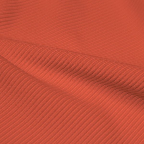 Ribbed Spandex Polyester Spandex Fabric - Ribbed Texture, 54" Width, 4-Way Stretch (1 Yard)