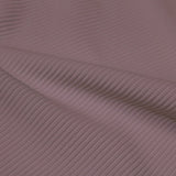 Ribbed Spandex Polyester Spandex Fabric - Ribbed Texture, 54" Width (1 Yard)