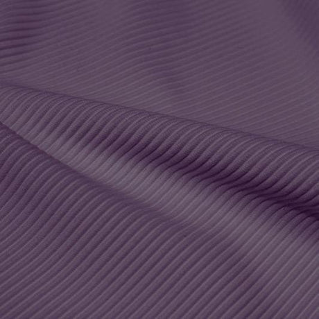 Ribbed Spandex Polyester Spandex Fabric - Ribbed Texture, 54" Width, 4-Way Stretch (1 Yard)