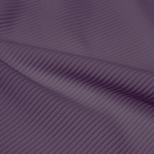 Ribbed Spandex Polyester Spandex Fabric - Ribbed Texture, 54" Width (1 Yard)
