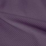 Ribbed Spandex Polyester Spandex Fabric - Ribbed Texture, 54" Width (1 Yard)