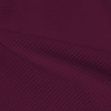 Ribbed Spandex Polyester Spandex Fabric - Ribbed Texture, 54" Width (1 Yard)