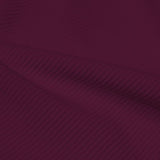 Ribbed Spandex Polyester Spandex Fabric - Ribbed Texture, 54" Width, 4-Way Stretch (1 Yard)