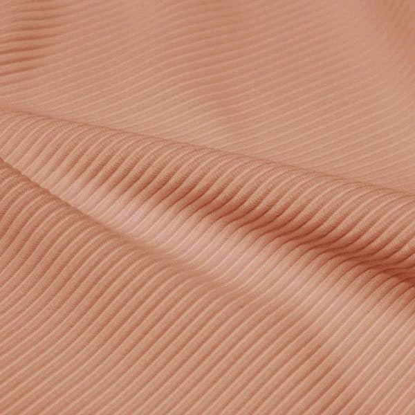 Ribbed Spandex Polyester Spandex Fabric - Ribbed Texture, 54" Width, 4-Way Stretch (1 Yard)