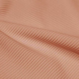 Ribbed Spandex Polyester Spandex Fabric - Ribbed Texture, 54" Width, 4-Way Stretch (1 Yard)