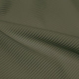 Ribbed Spandex Polyester Spandex Fabric - Ribbed Texture, 54" Width, 4-Way Stretch (1 Yard)