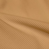 Ribbed Spandex Polyester Spandex Fabric - Ribbed Texture, 54" Width, 4-Way Stretch (1 Yard)