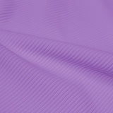 Ribbed Spandex Polyester Spandex Fabric - Ribbed Texture, 54" Width (1 Yard)