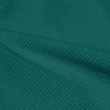 Ribbed Spandex Polyester Spandex Fabric - Ribbed Texture, 54" Width (1 Yard)