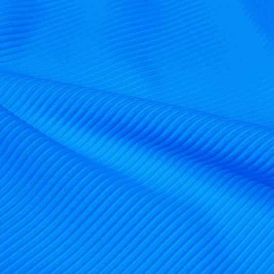 Ribbed Spandex Polyester Spandex Fabric - Ribbed Texture, 54" Width, 4-Way Stretch (1 Yard)