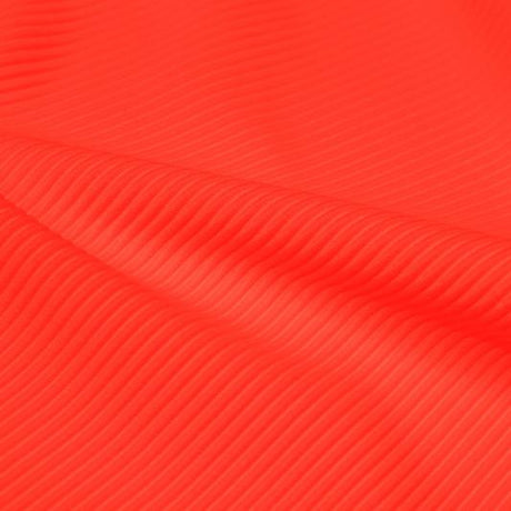 Ribbed Spandex Polyester Spandex Fabric - Ribbed Texture, 54" Width (1 Yard)