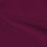 Ribbed Spandex Polyester Spandex Fabric - Ribbed Texture, 54" Width (1 Yard)