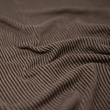 Rib Knit Polyester Rayon Spandex Fabric - Solid, 51" Width, 4-Way Stretch (1 Yard)