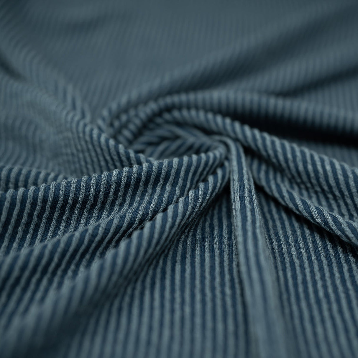 Rib Knit Polyester Rayon Spandex Fabric - Solid, 51" Width, 4-Way Stretch (1 Yard)