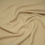 Rib Knit Polyester Rayon Spandex Fabric - Poseidon Blue, 4-Way Stretch, 51" Width (1 Yard)