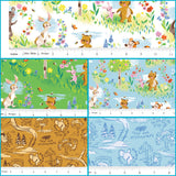 Fat Quarter Bundle 100 Aker Woods Winnie the Pooh Riley Blake