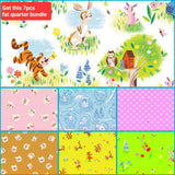Fat Quarter Bundle 100 Aker Woods Winnie the Pooh Riley Blake