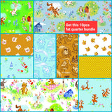 Fat Quarter Bundle 100 Aker Woods Winnie the Pooh Riley Blake
