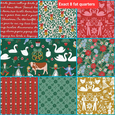 Fat Quarter Bundle A Pear-fect Christmas Riley Blake
