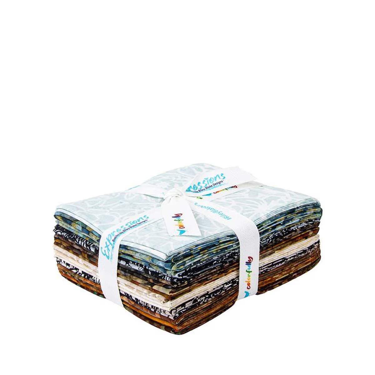 Fat Quarter Bundle Floral Reflections Riley Blake Batiks