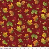 Fabric Panel Monthly Placemats September Leaves Riley Blake Designs