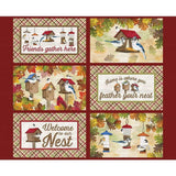 Fabric Panel Monthly Placemats September Leaves Riley Blake Designs