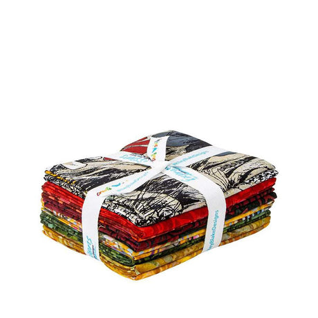 Fat Quarter Bundle Floral Reflections Batiks Riley Blake