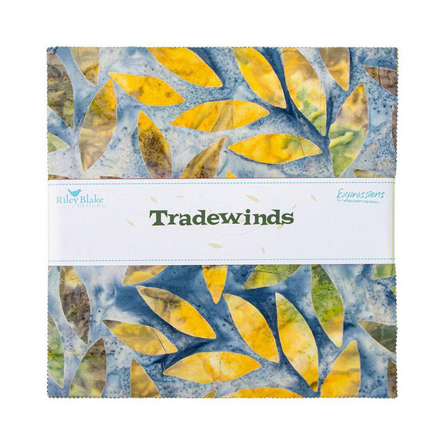 Layer Cake Tradewinds Batiks 10" Stacker Riley Blake Designs