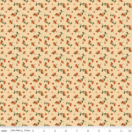 Quilting Cotton The Awe of Autumn Grid Hazy Riley Blake Designs