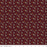 Quilting Cotton The Awe of Autumn Grid Hazy Mahogany Riley Blake Designs