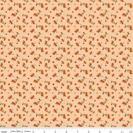 Quilting Cotton The Awe of Autumn Grid Hazy Riley Blake Designs