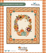 Quilting Cotton The Awe of Autumn Grid Hazy Riley Blake