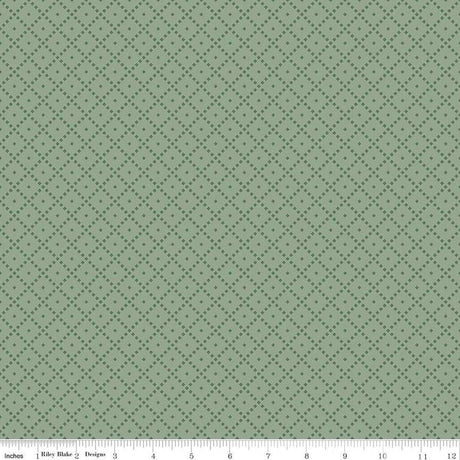 Quilting Cotton The Awe of Autumn Grid Hazy Riley Blake