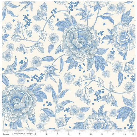 Wide Quilt Backing Penelope Floral 107/108" Wide Riley Blake Designs