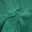 Ritzy Crinkle Nylon Polyester Spandex Metallic Fabric - Crinkle Jacquard, 4-Way Stretch, 22" Width, 680 Gsm (1 Yard)