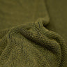 Ritzy Crinkle Nylon Polyester Spandex Metallic Fabric - Crinkle Jacquard, 4-Way Stretch, 22" Width, 680 Gsm (1 Yard)