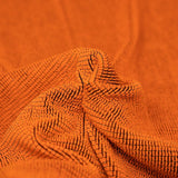 Ritzy Crinkle Nylon Polyester Spandex Metallic Fabric - Crinkle Jacquard, 4-Way Stretch, 22" Width (1 Yard)