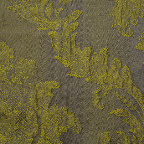 Organza Drapery Fabric Riviera Damask 110" Wide