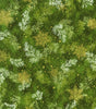 Quilting Cotton Green Shimmer Sprigs Christmas Robert Kaufman