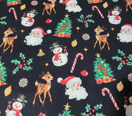 Quilting Cotton Nostalgic Christmas Robert Kaufman