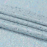 Robins Egg Speckle Nylon Spandex Fabric - Speckled Foil, 56/58" Width (1 Yard)