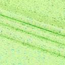 Robins Egg Speckle Spandex Fabric - Robin's Egg Speckle, 56/58" Width, 4-Way Stretch (1 Yard)